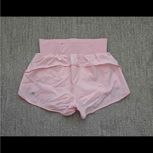 lululemon athletica  Pink  Hight rise Shorts size  S NWOT